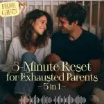 5-Minute Reset for Exhausted Parents (3 in 1) is a calming, practical Audio Course