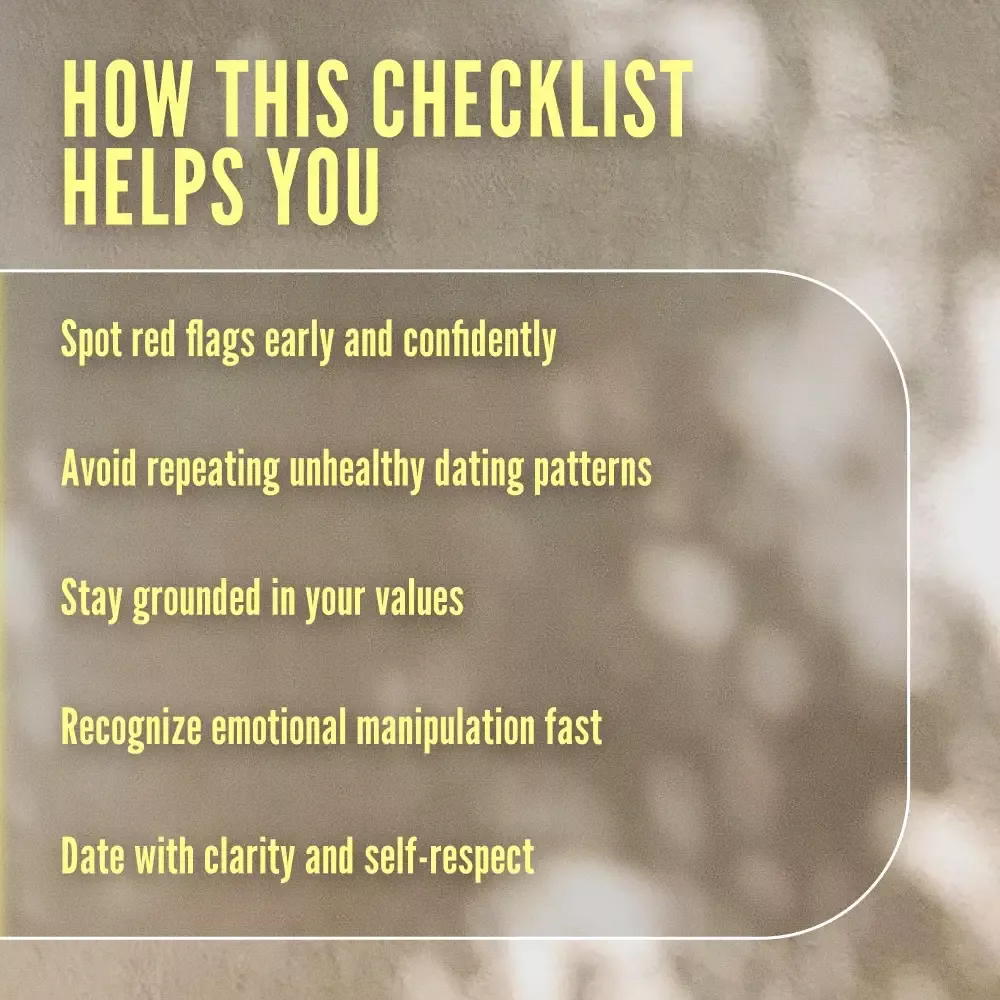 Mindful Dating Red-Flag Checklist | Spot Red Flags Early - Image 4