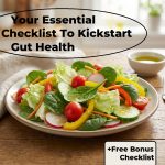 Your Essential Checklist To Kickstart Gut Health | Digital Download | Gut Health Guide | How to Improve Gut Microbiota | Wellness eBook