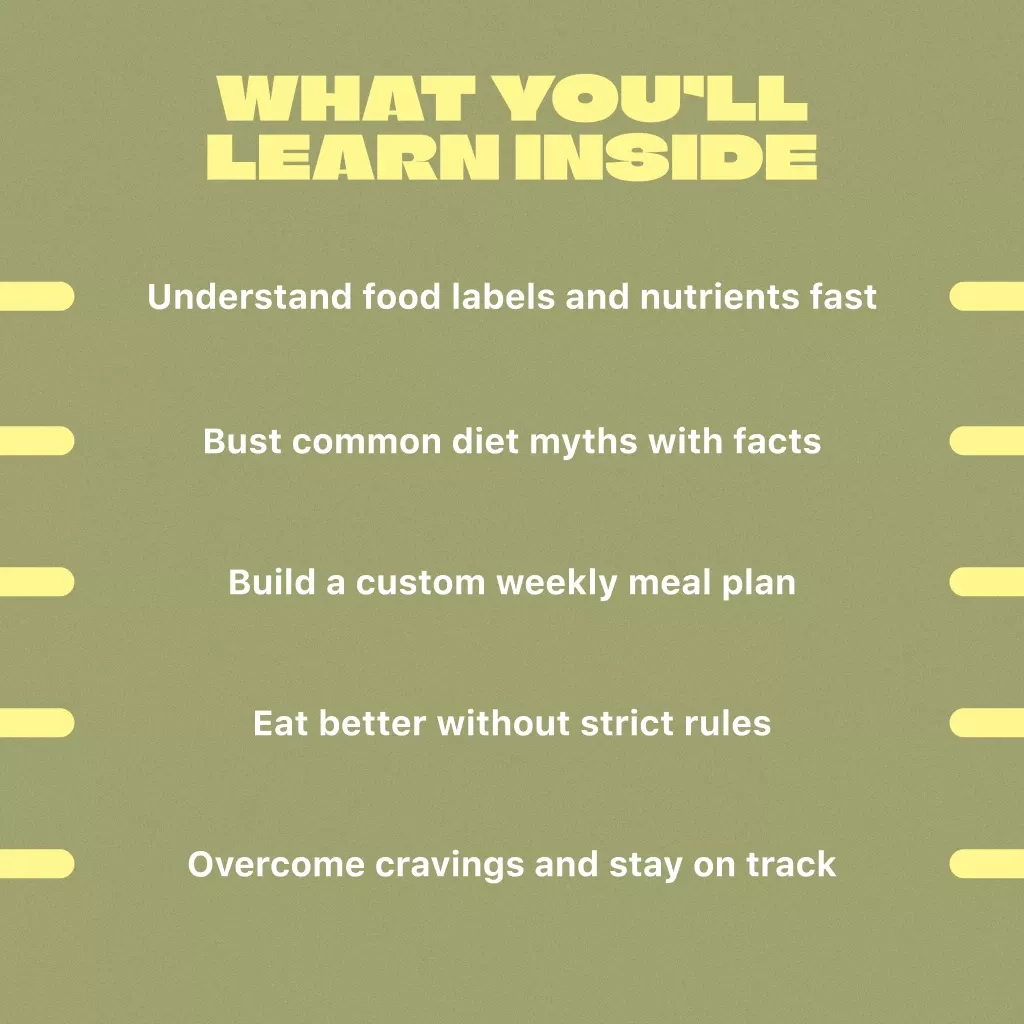 The Ultimate Easy Guide to Diet and Nutrition | Printable Diet and Nutrition Guide - Image 3