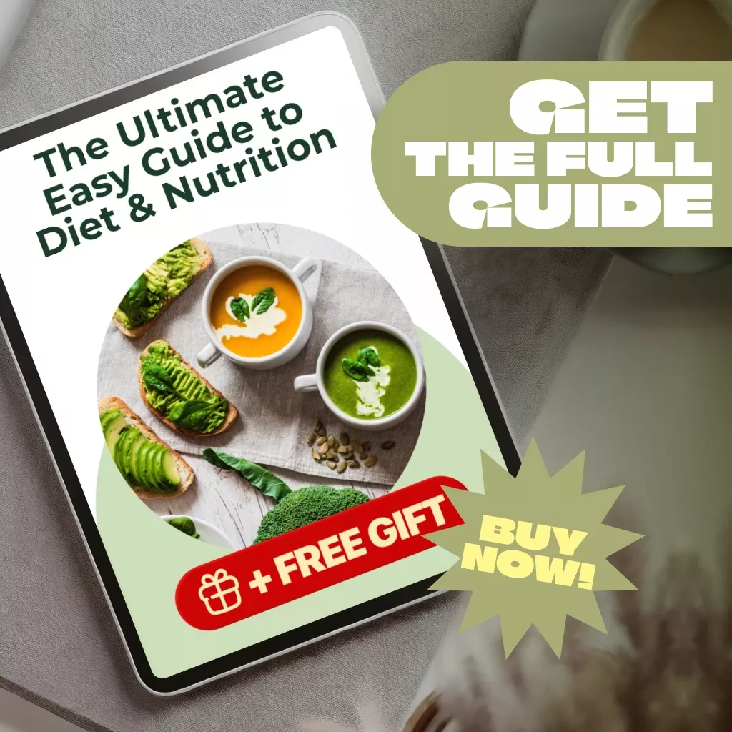 The Ultimate Easy Guide to Diet and Nutrition | Printable Diet and Nutrition Guide - Image 4